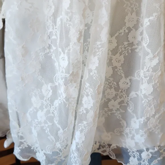 V Cristina lace overlay top - Picture 4 of 9